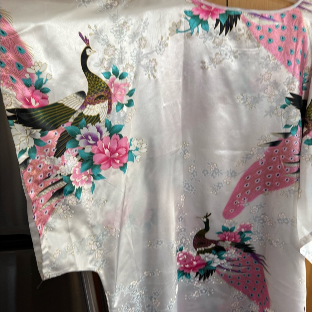 Peacock Thai Kimono Kaftan-NWOT - Picture 10 of 10
